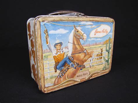 gene autry lunchbox for sale 